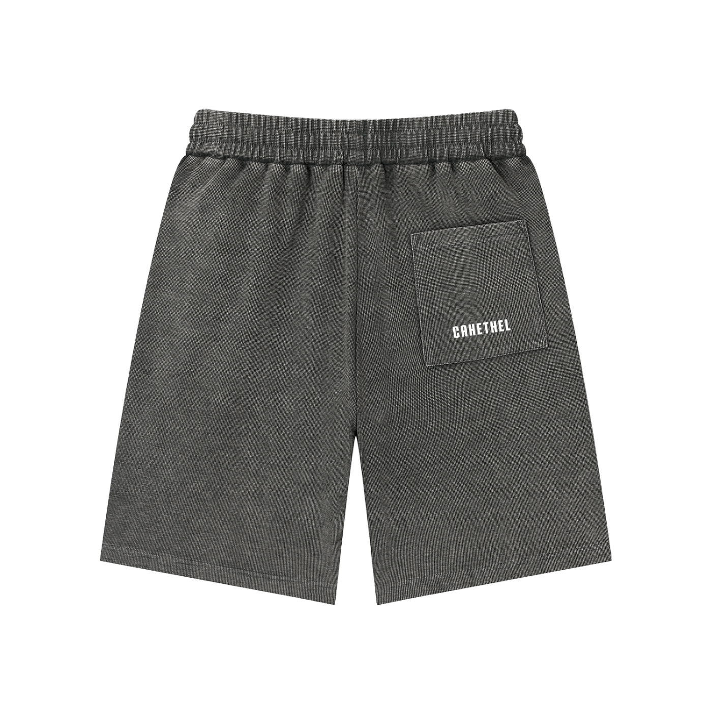 Mineral Wash Waffle Knit Shorts