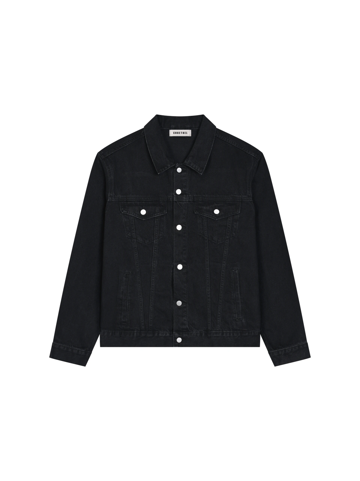 Unisex Vintage Wash Denim Jacket