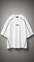 Unisex Heavyweight Boxy Piping T-Shirt