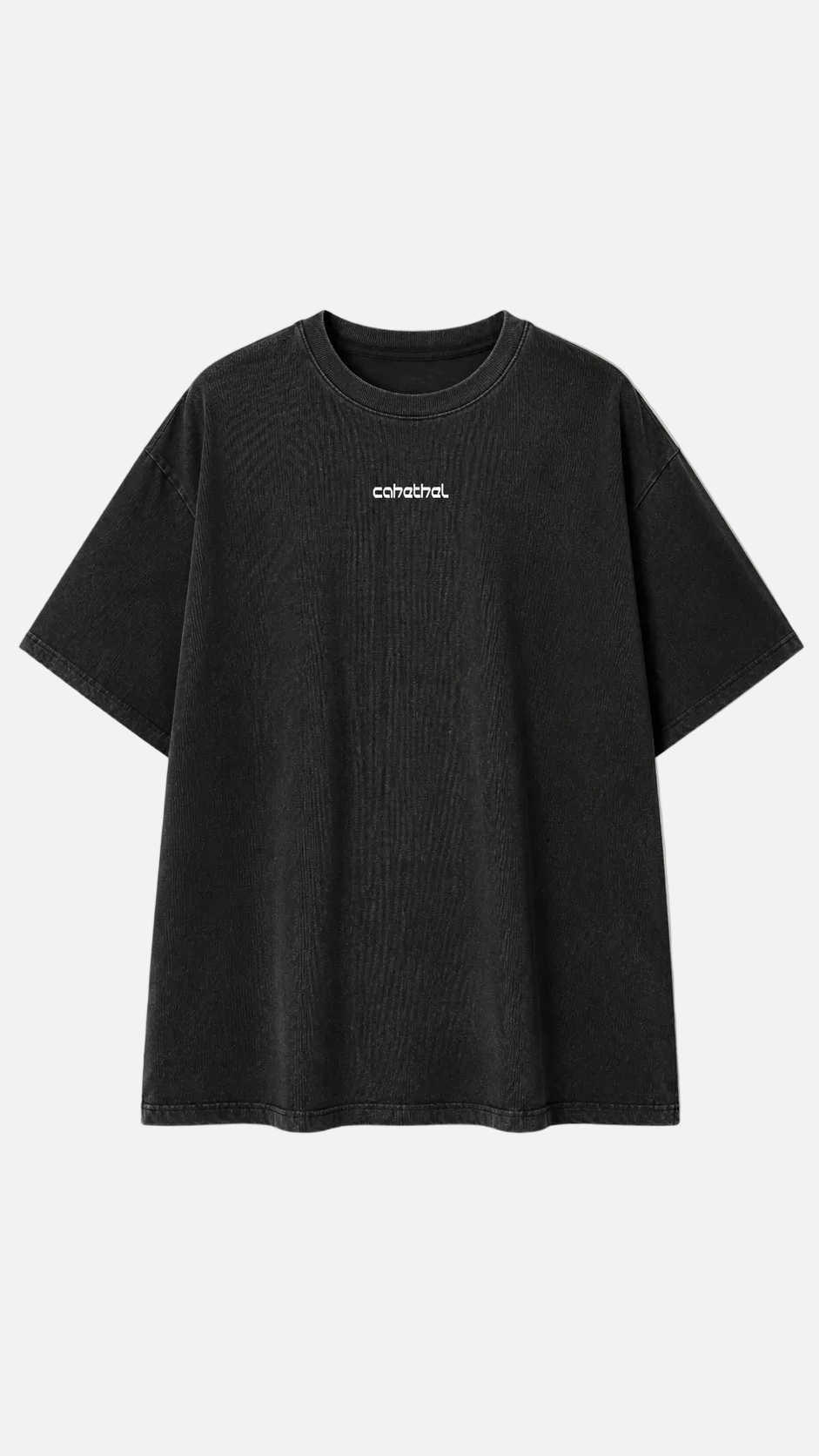 Mineral Wash Waffle Knit T-Shirt