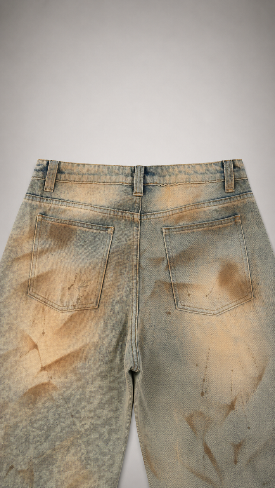 Men’s Vintage Wash Barrel Leg Jeans