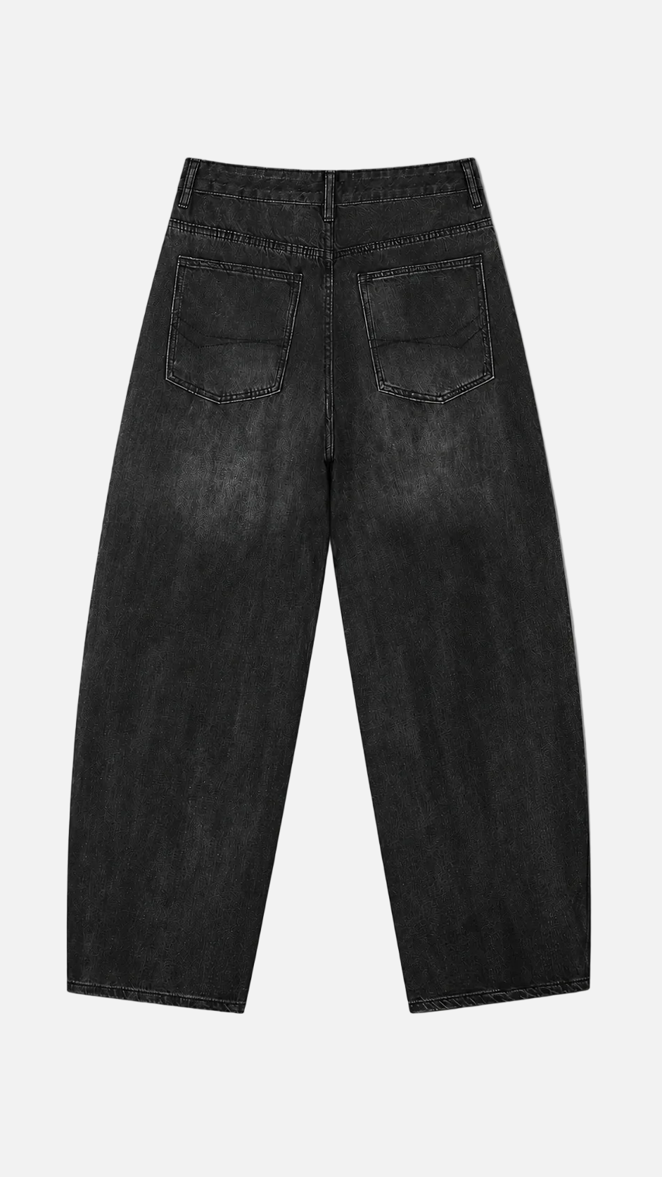 Men's Sunfade Vintage Wash Barrel Leg Jeans