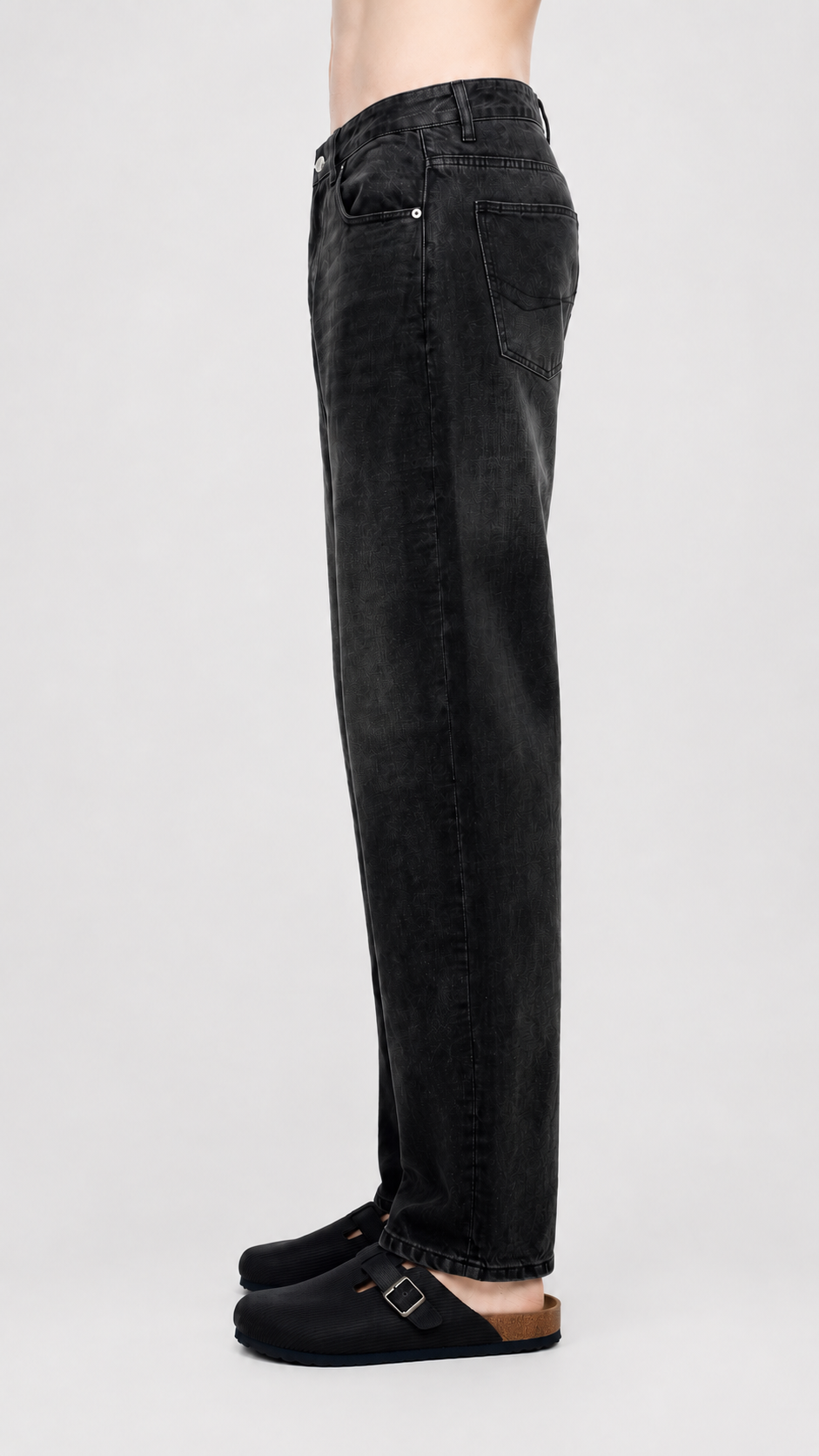 Men's Sunfade Vintage Wash Barrel Leg Jeans