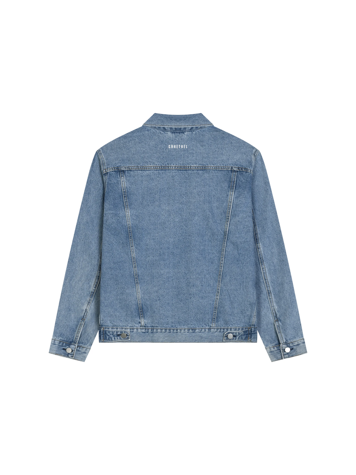 Unisex Vintage Wash Denim Jacket